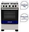 Cocina DREAN CD6007MI MG 60 cm Acero Inoxidable