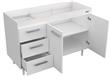 Bajo Mesada MOSCONI EXPRESS 10132 1.20 Mts Blanco 