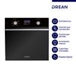 Horno DREAN HEDR601CN Eléctrico Empotrable 60 cm Negro Digital