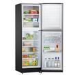 Heladera con freezer  DREAN  HDR320F50N Cíclica 314 L Black Steel