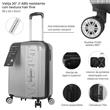 Valija WANDERLUST 39376 Hard ABS Expandible Plata 20"