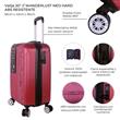 Valija WANDERLUST 40464 Hard ABS Expandible Rojo 20"