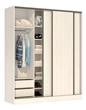 Placard MOSCONI PREMIUM NATURA 56390 Puertas Corredizas 1.80 Mts Venecia