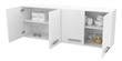 Alacena MOSCONI EXPRESS 10068 4 Puertas 1.40 Mts Blanco