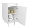 Bajo Mesada MOSCONI EXPRESS 10154 40 Cm Blanco