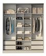 Placard MOSCONI PREMIUM NATURA 56385 Puertas Corredizas 1.80 Mts Blanco 