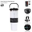 Vaso Térmico WANDERLUST 39427 con pico 900ml blanco