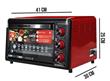 Horno TELEFUNKEN TF E250 Eléctrico 20 Lts