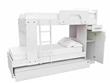 Cama MOSCONI EXPRESS TRILICHE 56155 Cucheta Blanco