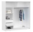 Placard MOSCONI DAKAR 56349 1.80 Mts 2 Puertas Corredizas Blanco