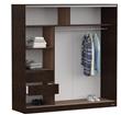 Placard MOSCONI DAKAR 56355 1.80 Mts 2 Puertas Corredizas Wengue 