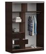 Placard MOSCONI DAKAR 56416 1.40 Mts 2 Puertas Corredizas Wengue 