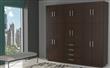 Placard MOSCONI DAKAR PLUS 56587 214×209×46 12 Puertas Wengue