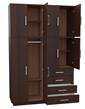 Placard MOSCONI DAKAR PLUS 56603 214×140×46 cm 8 Puertas Wengue