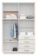 Placard MOSCONI DAKAR PLUS 56611 214×140×46 cm 8 Puertas Venezia