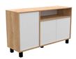 Vajillero MOSCONI 56920 Doors Nebra Natural/Blanco 130 129×77×40 cm
