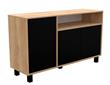 Vajillero MOSCONI 56921 Doors Nebra Natural/Negro 130 129×77×40 cm 