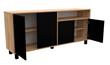 Vajillero MOSCONI 56927 Doors Natural/Negro 170 170×77×40 cm