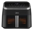 Freidora de Aire MIDEA AF-DW85BAR1 8.5L Digital Negra