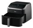 Freidora de Aire MIDEA AF-DW85BAR1 8.5L Digital Negra