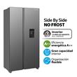 Heladera KOHINOOR KHSA47NI/9 Side By Side No Frost Inverter 469L Acero