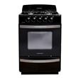 Cocina AURORA ARGENTA N4 56 cm Multigas Negra