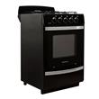 Cocina AURORA ARGENTA N4 56 cm Multigas Negra