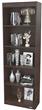 Biblioteca MOSCONI DAKAR 81048 181X60X29 Con Estantes Wengue