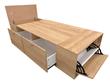 Cama Box MOSCONI 57024 Benethon 80 81x192x38 cm Mendra 