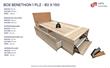 Cama Box MOSCONI 57023 Benethon 80 81x192x38 cm Grei