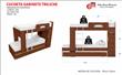 Cama MOSCONI EXPRESS TRILICHE 56155 Cucheta Blanco