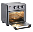 Horno Freidora De Aire EIFFEL E-729 15 Lts 2 En 1 Acero Inoxidable