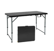 Mesa GARDEN LIFE T403501 Plegable negra
