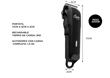 Máquina de Cortar Pelo GADNIC CORTPE02 S2000 Inalámbrica Profesional 