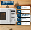 Microondas PHILCO MPHDW23UAP digital 23 lts 900w blanco