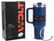Vaso Térmico WANDERLUST 39429 con Bombilla 1200ml azul