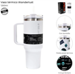 Vaso Térmico WANDERLUST 40122 thermal mug  1.2L blanco