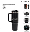 Vaso Térmico WANDERLUST 39430 con Bombilla 1200ml negro
