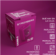 Parlante Portátil STROMBERG CHUNK-2 25w rojo