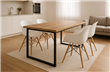 Juego De Mesa Y Sillas DAKOT Tipo Eames X4 Comedor Patas Madera
