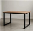Juego De Mesa Y Sillas DAKOT Tipo Eames X4 Comedor Patas Madera