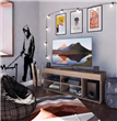 Rack FIPLASTO TV8017 tv/led 55" roble kendal/roble denver