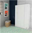 Placard MOSCONI PACK24 4 puertas 113cm