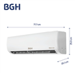Aire Acondicionado BGH BS26WCEW Split 2550W F/C