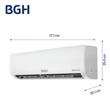 Aire Acondicionado BGH BS26WCEW Split 2550W F/C