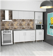 Despensero MOSCONI 10155 columna de cocina color blanco