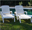 Reposera GARDEN LIFE Toronto F757000 Blanca