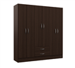 Placard MOSCONI 57080 26 Pack 6 puertas chocolate