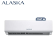 Aire Acondicionado ALASKA AS26WCEW Split 2600W On/Off
