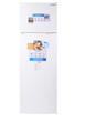 Heladera TELEFUNKEN TFK-HD300b Cíclica 300 Lts blanca